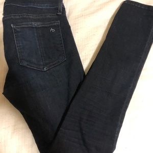 Rag and Bone Capri Jean in Indigo